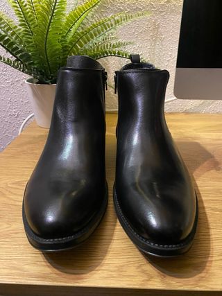 Botines Fluchos negros hombre