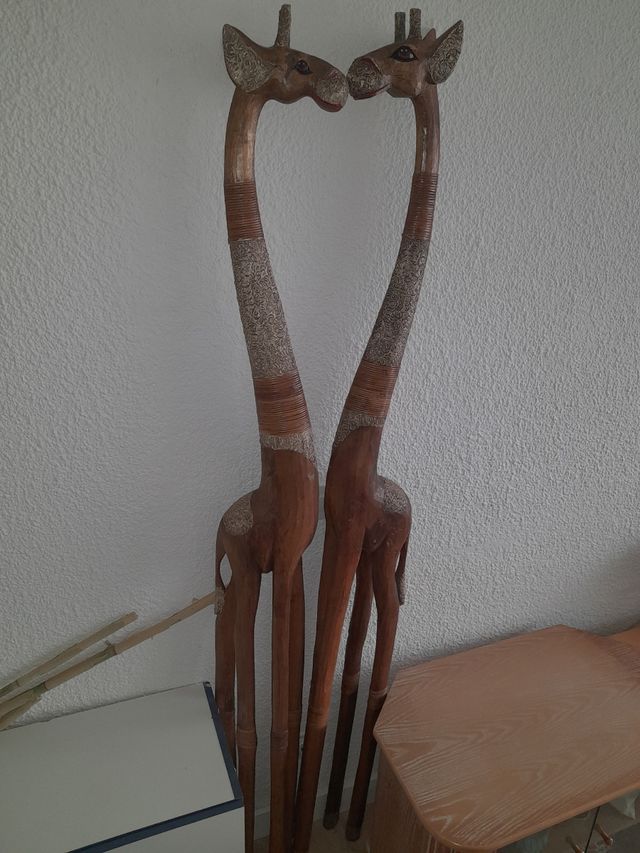 2 jirafas alto 200cm