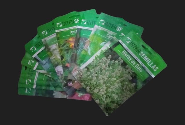 Lote 20 sobres de semillas