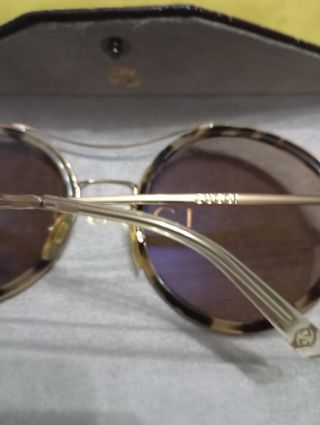 Gafas Gucci - Marrón Dorado