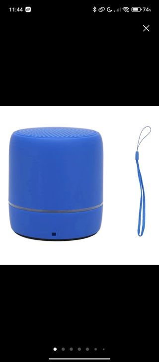 Mini Altavoz Bluetooth Portátil Azul