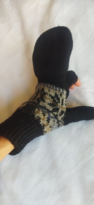 Guantes ICEWEAR - Negro y Gris