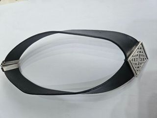 Juego Joyas Piel Plata: Collar Pulsera Pendientes