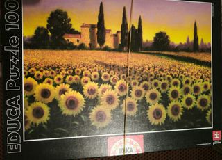 Puzzle Educa 1000 piezas - Girasoles