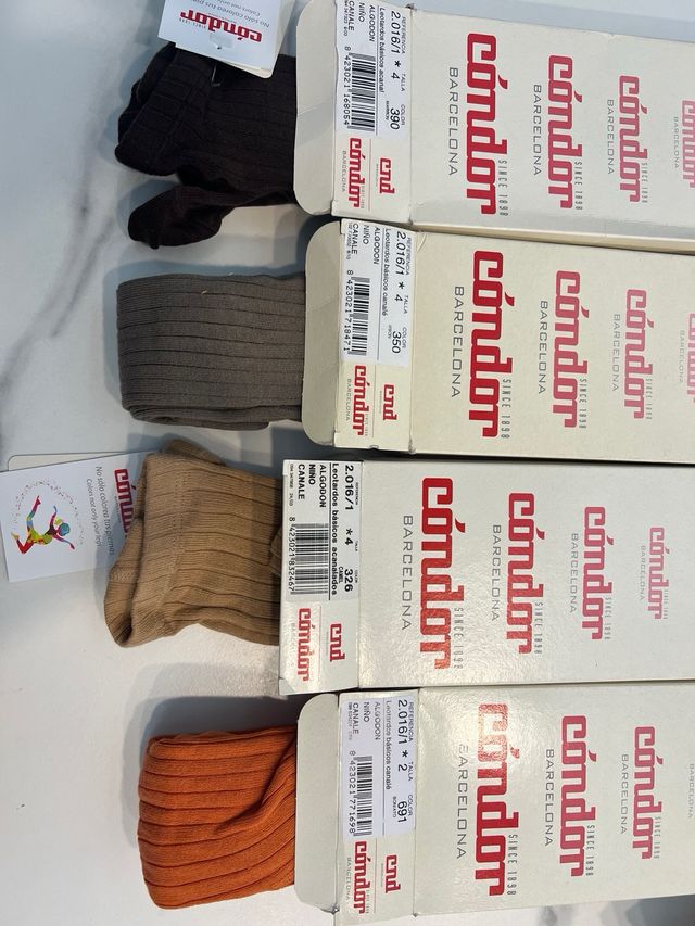 Leotardos Condor bebé. liquidacion -