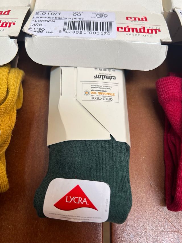Leotardos Condor bebé. liquidacion -