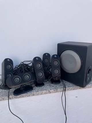 Computer HP + altoparlanti 2.1