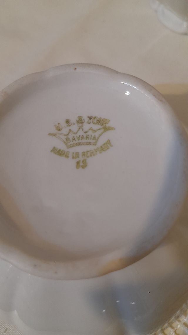 Servizio da tè Bavaria anni '50