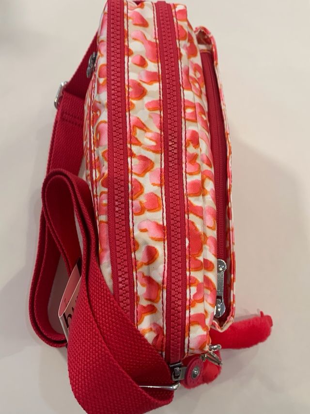 Borsa Kipling Abanu M - Rosa e rossa