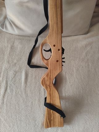 Escopeta madera de gomas 