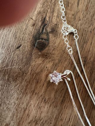 Collar plata circonita - Joya elegante