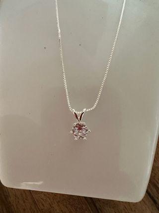 Collar plata circonita - Joya elegante