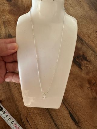 Collar plata circonita - Joya elegante