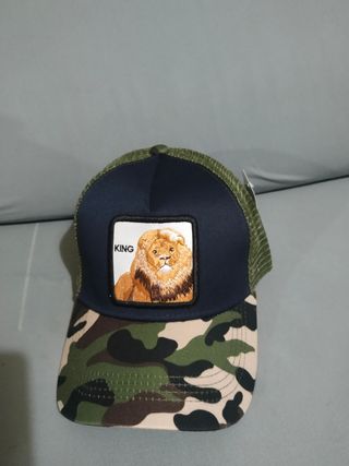 Gorra camuflaje león - Nueva