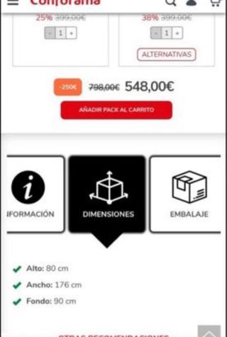 Sofá marrón simil ante.