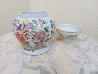 Antiguas piezas porcelana china