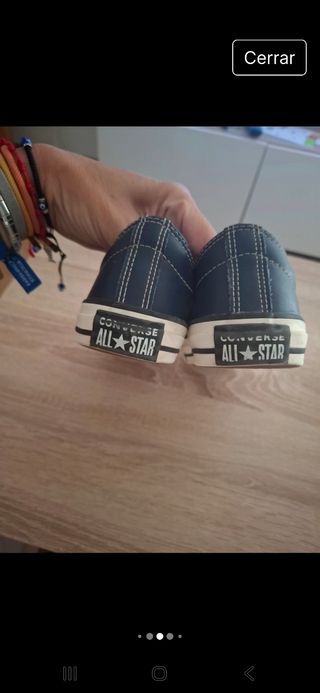 Converse Piel - Zapatillas Azul