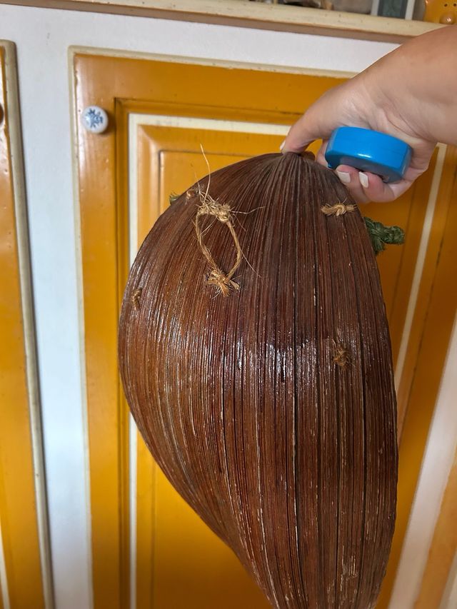 Quadro artigianale in fibra naturale del Brasile