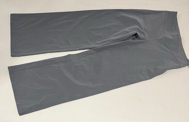 Pantalón Mango Gris Perla