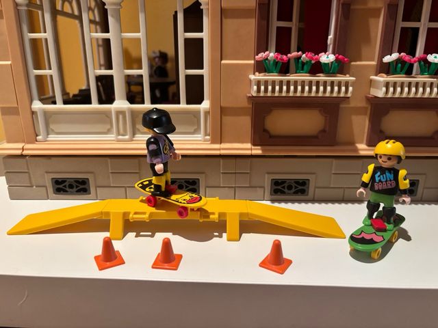 Rampas Skate Playmobil