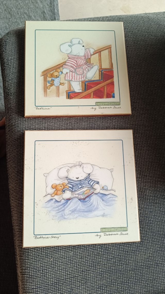 2 Cuadros infantiles Hoppy Street