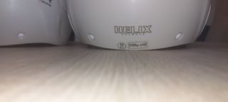 2 Cascos Helix Blancos