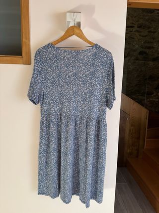Vestido corto Pull&Bear flores XL
