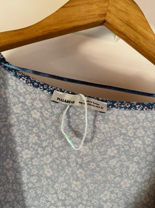 Vestido corto Pull&Bear flores XL