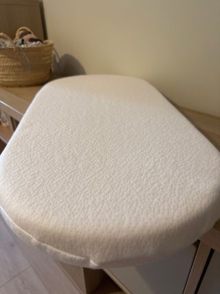 Moises, minicuna mimbre con soporte de madera 