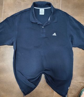 Polo Adidas XL - Azul Marino original