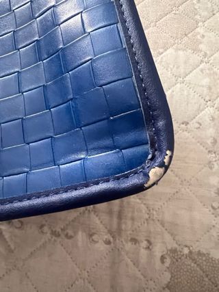 Borsa a mano blu