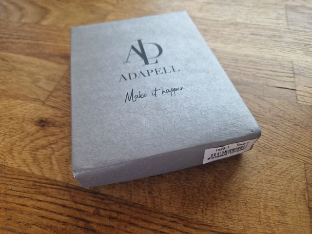 Cartera Piel Adapell - Negra