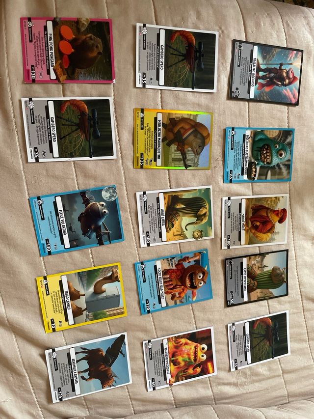 juego cartas italian brainrot