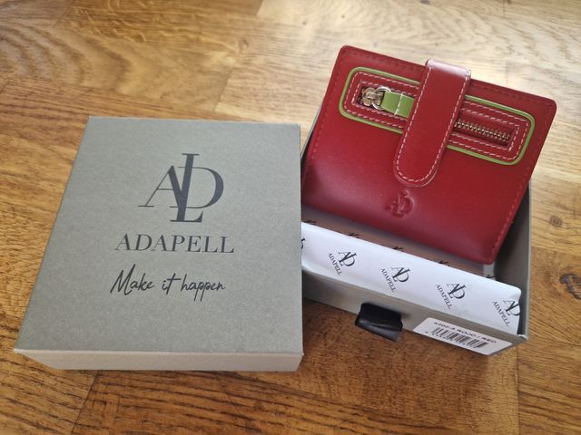 Monedero Adapell Piel Roja