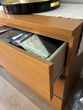 Cómoda MALM Ikea 3 cajones