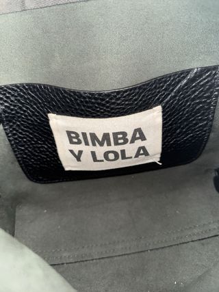 Bolso Bimba y Lola piel bandolera negro