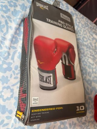 Guantes Everlast boxeo 10oz