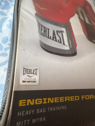 Guantes Everlast boxeo 10oz