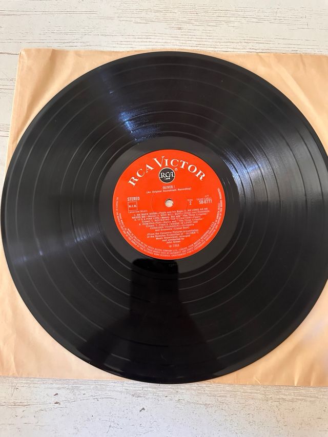 Vinilo Oliver & Libro