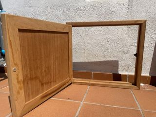 Puertas madera pino - 3 unidades