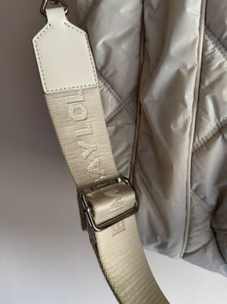 Bolso Bimba y Lola beige acolchado