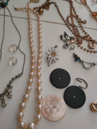 (A49) Collane e bijoux vintage multicolor