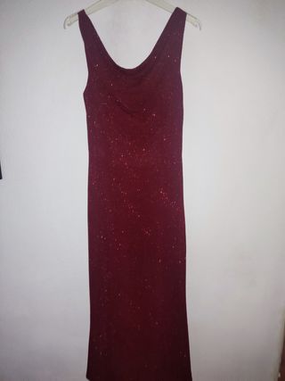 Vestido rojo fiesta talla 40