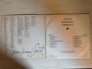 Vinilo Joan Manuel Serrat