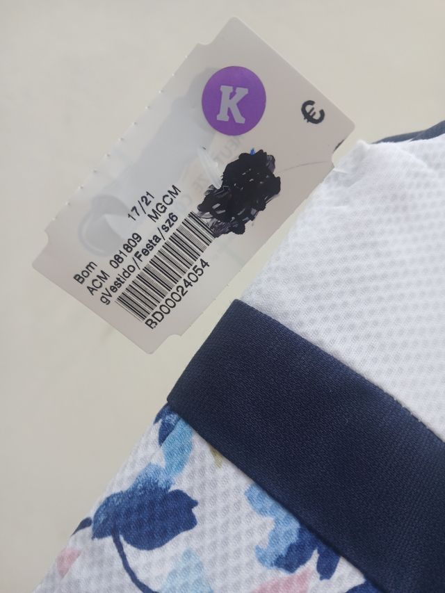 Vestido Infantil Floral