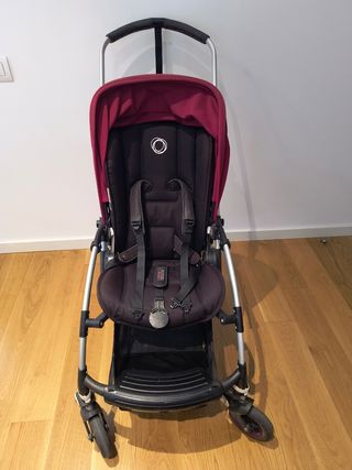 Bugaboo Bee 5: Silla paseo granate + capazo