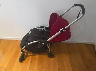 Bugaboo Bee 5: Silla paseo granate + capazo