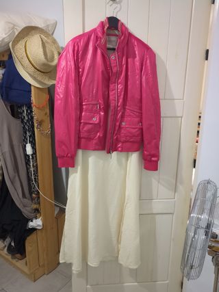 Cazadora Geox rosa talla M