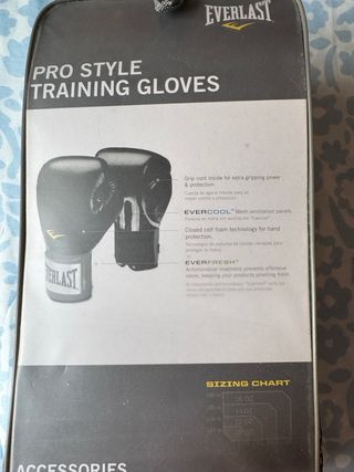 Guantes Everlast 10oz boxeo