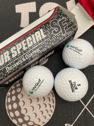Accesorios golf: Guante, Tees, Bola